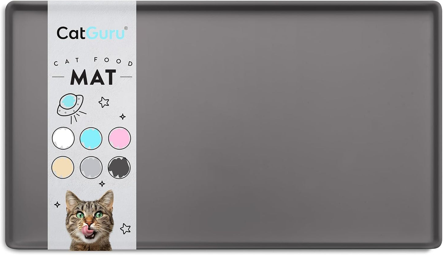 Waterproof Silicone Pet Feeding Mat | Non-Slip Food & Water Bowl Placement Pad