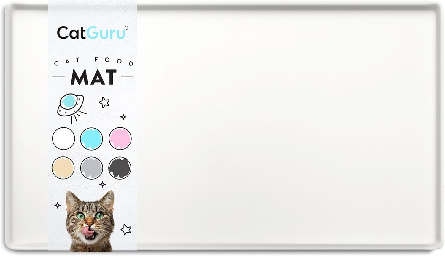 Waterproof Silicone Pet Feeding Mat | Non-Slip Food & Water Bowl Placement Pad