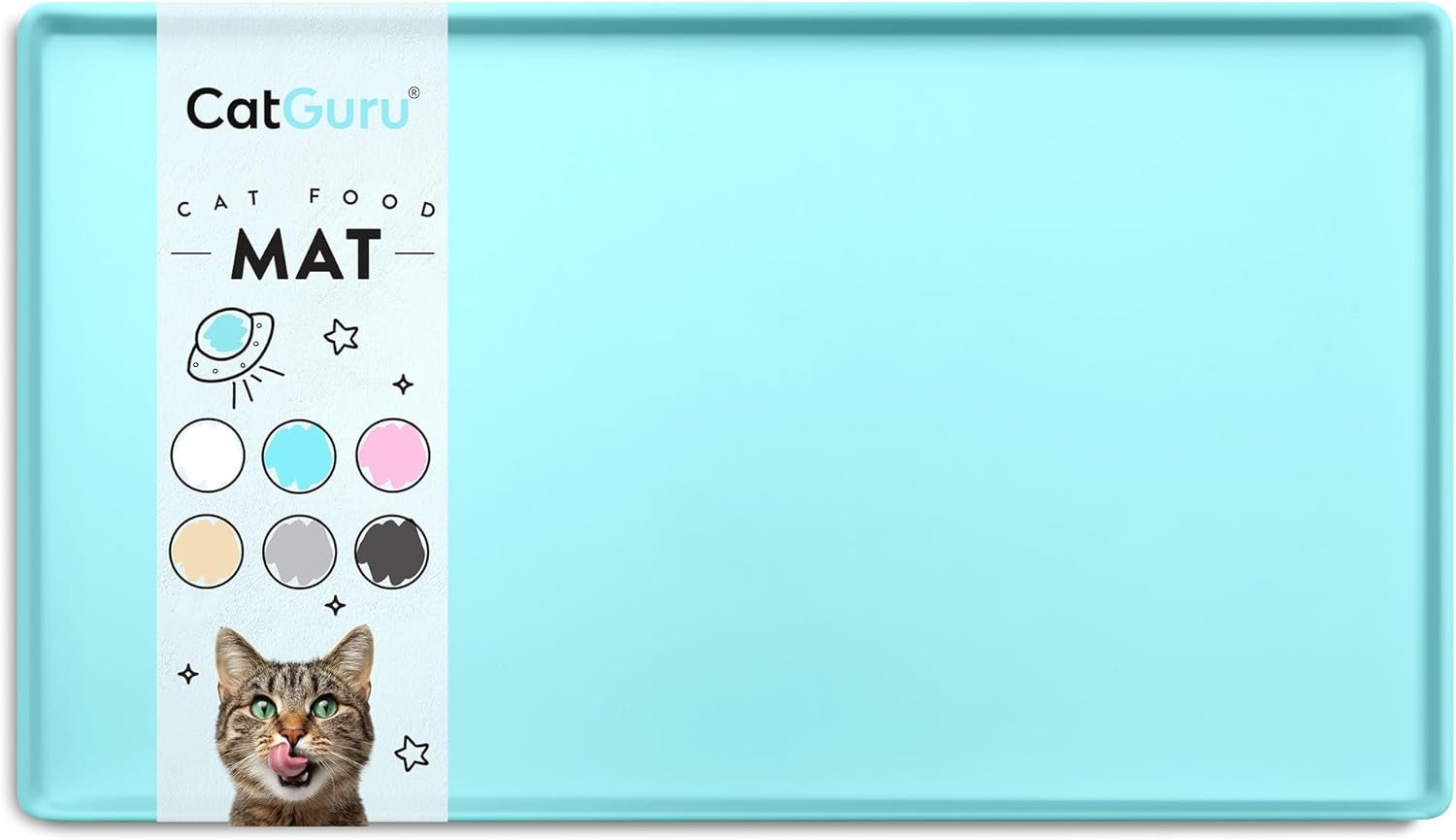Waterproof Silicone Pet Feeding Mat | Non-Slip Food & Water Bowl Placement Pad