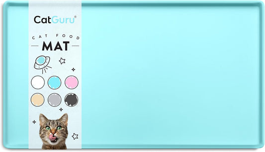 Waterproof Silicone Pet Feeding Mat | Non-Slip Food & Water Bowl Placement Pad